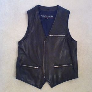 Leather vest